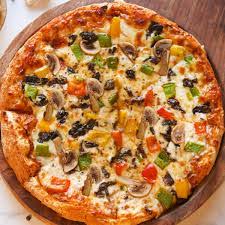 mushroom tandoori pizza
