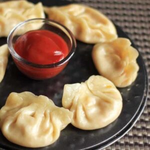 veg corn momos