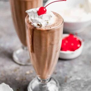chocolate milk shake