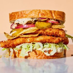 crispy fish sandwich