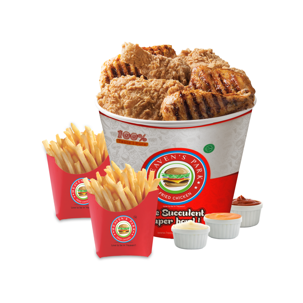 Our Menu crispy chicken combo