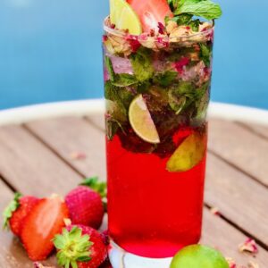 rose mojitos