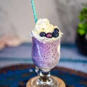 blueberry milkshakes
