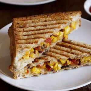 veg cheese corn sandwich