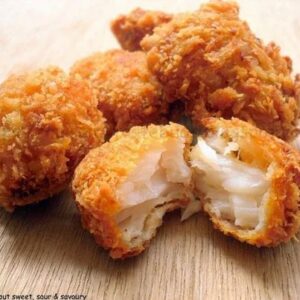 crispy fish popcorn