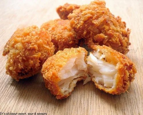 Our Menu crispy fish popcorn