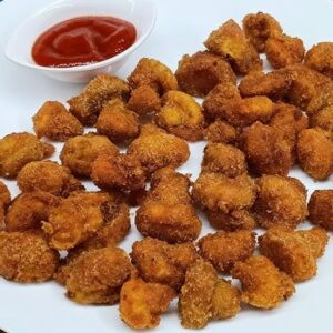 crispy mushroom popcorn