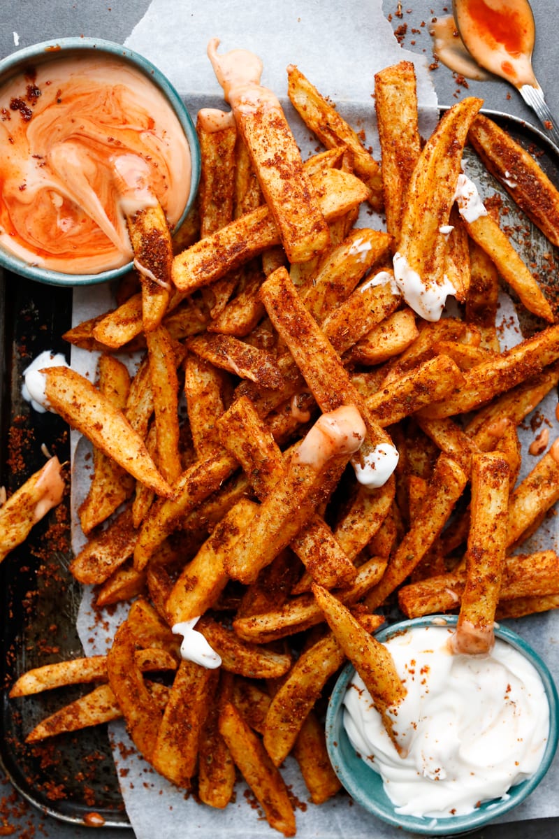 Our Menu crispy french fries peri peri