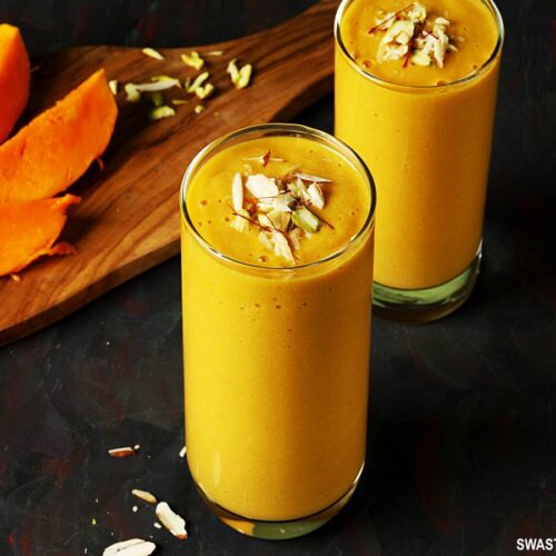 Our Menu mango milkshake