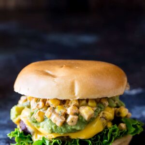 baby corn burger
