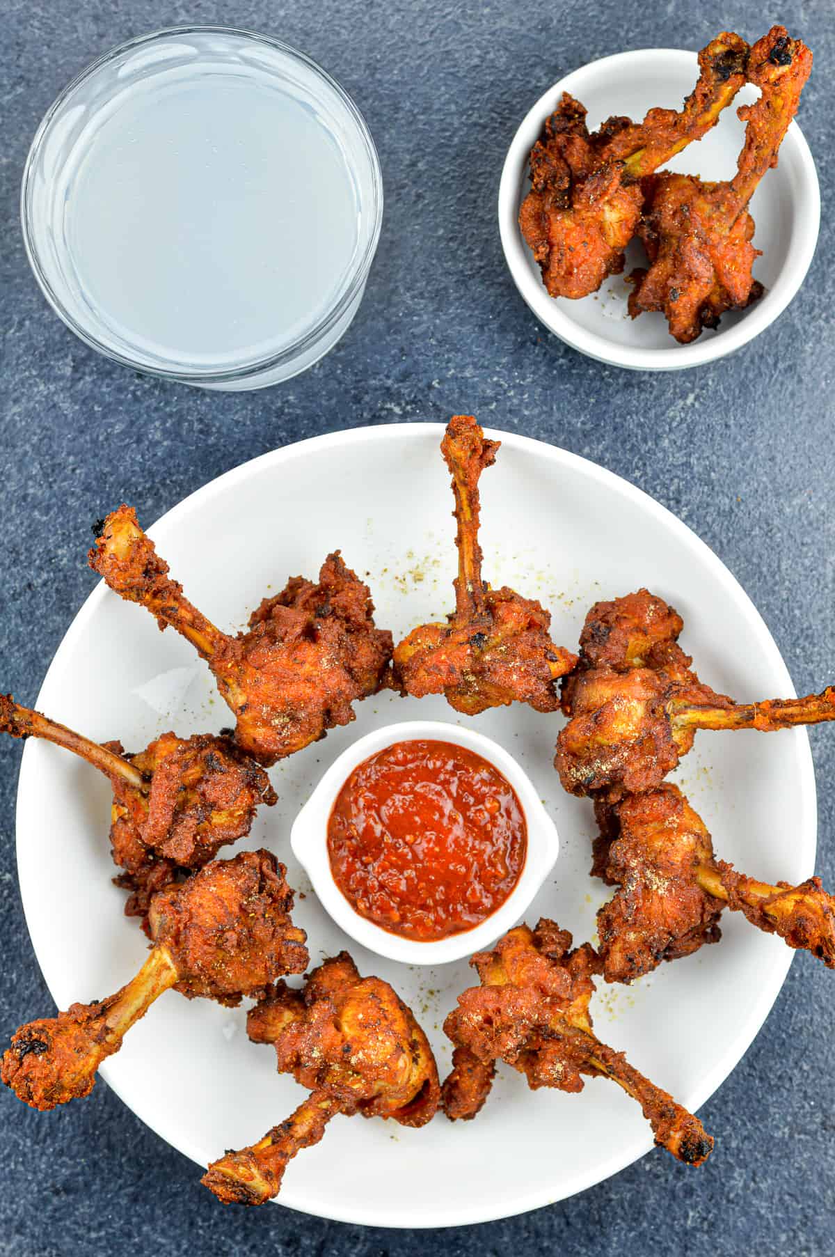 Our Menu crispy chicken lollipop