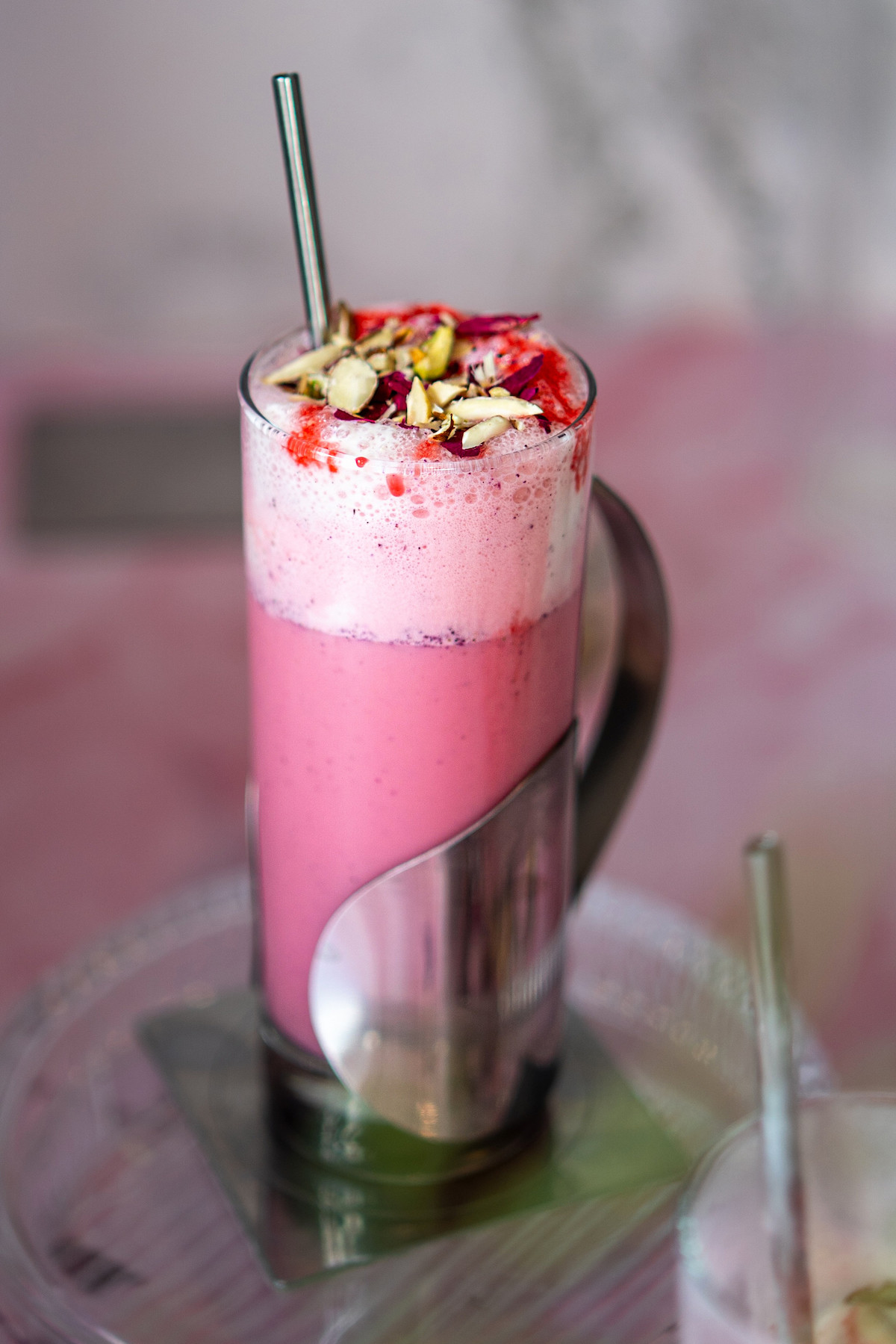 Our Menu rose milkshakes
