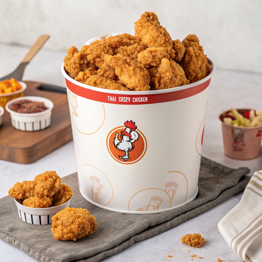 Our Menu crispy chicken large bucket