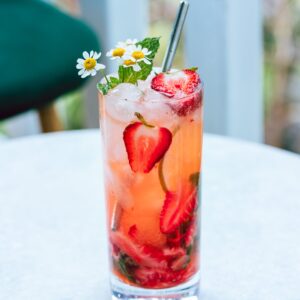 strawberry mojitos